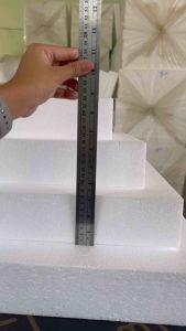 โฟมแผ่นขนาดตัด 60cm. x 30cm. x 3" ความหนาแน่น 0.6 ปอนด์ (ขั้นต่ำ 5 แผ่นขึ้นไป) ราคา 55฿/แผ่น จากโรงงานโดยตรง