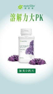 Nutrilite Cal Mag D Plus - 180 tablets - Calcium Magnesium Vitamin D3 Tablets for Adults - 1 tablet 3x a day