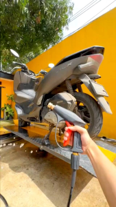 APR RAJA MESIN STEAM CUCI MOTOR MOBIL BRUSHLESS AP81 pro salju EDITION 400W 10-150 BAR SILENT TANPA SUARA