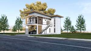 แบบบ้านโมเดิร์น 2 ชั้น