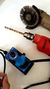 Dimmer pengatur kecepatan bor gerinda kipas angin