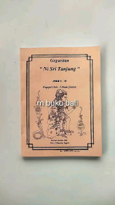 Buku Geguritan Ni Sri Tanjung: Pendidikan Karakter Melalui Geguritan