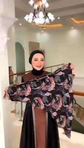 HIJAB SEGI 4 ZIPPER BAHAN AKIRA DOLBY MIX RESLETING AKTIF BY AYYUBY