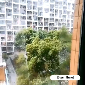 WIPER KARET PEMBERSIH KACA BERSIH DENGAN GAGANG MURAH TERBARU