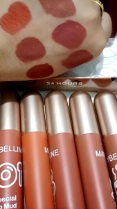( 1 pcs) Lipcream May beline Matte &Soft Creamy 1106
