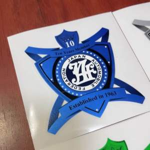 Original Japan Automobile Federation(JAF) membership car sticker