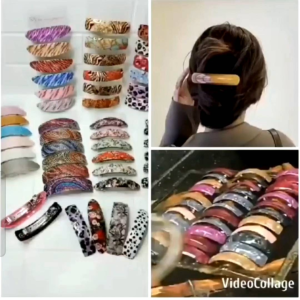 (PART3) JEPIT RAMBUT OTOMATIS AKRILIK / JEPIT RAMBUT KOREAN STYLE / JEPIT RAMBUT OTOMATIS MOTIF CORAK / JEPIT RAMBUT SEGI PANJANG OVAL / VINTANGE HAIRCLIP / JG7334