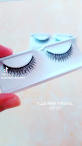 Bulu Mata Hafizah Mink TP-x016 Lembut dan Lentur - Isi 12 Pasang - Mempercantik Bulumata Eyelash