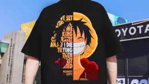 ใหม่ล่าสุด เสื้อยืดคอกลม  M-4XL READY STOCK T Shirt Men Anime Oversized Short Sleeve Top ลายเเฟชั่นสุดๆสวยเท่ เสื้อยืดวันพีช