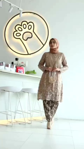 Setelan Kebaya Tunik Multi Kana Free Masker / Kebaya Tunik 2022 Kondangan / Kebaya Pesta mewah Elegan / Kebaya Remaja / Kebaya Pesta dan Wisuda / Kebaya / kebaya wanita set long tunik tille tunik melayu baju kurung wanita