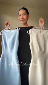 ORCHIDA | D002 | Boatneck Maxi Dress