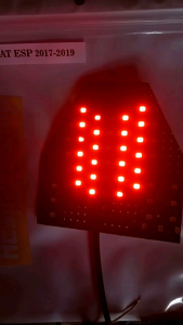 Mengenal Stoplamp Running I LOVE U Beat ESP 2017-2019 & Lampu Belakang 8 Mode PNP