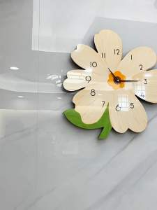 TRANH TRÁNG GƯỚNG ĐẤT VIỆT - Đồng hồ treo tường phòng khách decor trang trí siêu cute