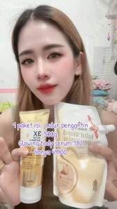 PURBASARI PAKET GLOWING BODY SERUM 180ml + LULUR PENGANTIN BENGKOANG 500ml