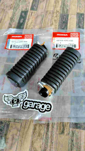 foot step belakang honda astrea grand bulus impressa legenda Supra Lama X Supra V XX Supra X 125 Revo Lama Original AHM baru 1set Kanan dan Kiri