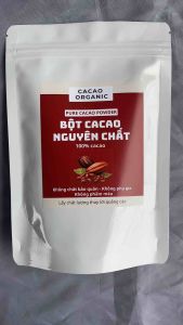Bột Cacao nguyên chất 100% gói 100g không đường loại đặc biệt thơm ngon