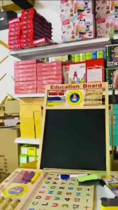 Bảng Education Board/Bảng nam châm từ tính/ Bảng gỗ Viết 2 mặt Thông Minh