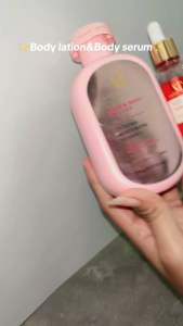 PAKET HEMAT BODY LATION DAN BODY SERUM ANGEL TACIK LATION VIRAL PEMUTIH UNTUK SEMUA JENIS KULIT