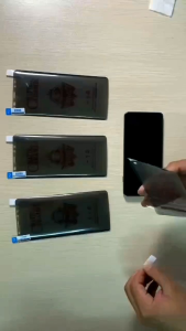 CERAMIC SPY SAMSUNG KHUSUS LAYAR LENGKUNG S8 S8+ S9 S9+ S10 S10+ S10 5G S20 S20+ ULTRA S21 S22 S23 PLUS NOTE 8 9 10 10+ 20 ultra anti gores tg pelindung layar screen guard protector privacy anti intip Tempered glass