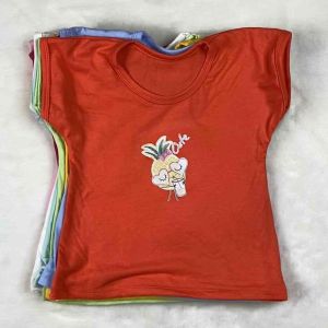 Summer Blouse for 3 - 5 years old girls: Korean Cotton Random prints Plain Princess, Unicorn, Bear