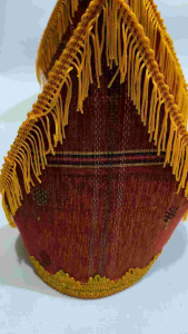 Topi sadum aksesoris pria adat batak toba