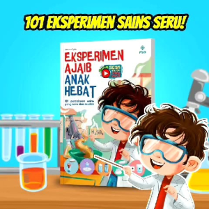 Eksperimen Ajaib Anak Hebat: sudah berisi 101 eksperimen-eksperimen seru untuk menemani aktivitas harian anak~ Winonabooks Buku Anak × PQS