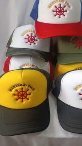 Barangay pulis net cap mesh cap truckers cap high quality embroidered print