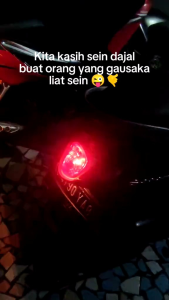 (2PCS) LAMPU SEN 45 Mata DAJAL T10 T15 SUPERCALLA LAMPU SENJA DAJAL 45 LED KECERAHAN TINGGI UNTUK MOTOR MOBIL