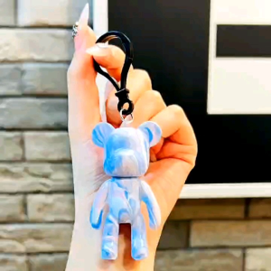 LS DIY Cat Warna Fluid Violent Bear / Gantungan Kunci BEAR Brick / Free Cat dan kuas