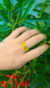 Cincin emas bangkok cop 916 persis ori