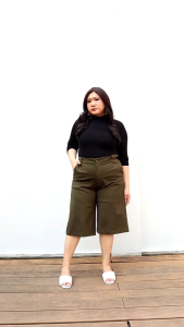 Celana Kulot wanita 7/8/celana kulot pendek wanita kode 1862 bahan paragon real pict