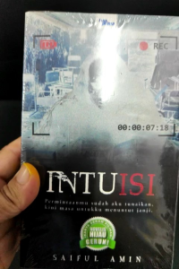 Novel Seram Buku Prima: Intuisi - Saiful Amin (PRELOVED)