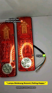 Lampung Belakang (68AA) lampu sein/stop belakang motor roda tiga