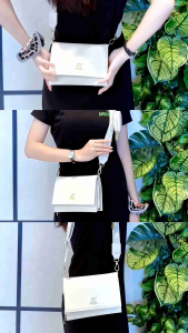 JIMS HONEY Tas Selempang Wanita - Kecil - Simple - Tali Besar - Multifungsi - AMEL BAG