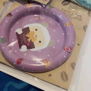 ที่รองแก้ว ลายการ์ตูนน่ารัก สีสันสดใส พร้อมส่งจากไทย🍒