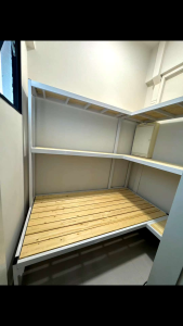 Helper room bed with storage shelf customize singapore/helperbed/ /storage/customize/condo/utility