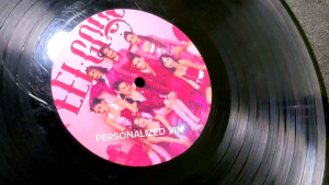 BINI /PERSONALIZED VINYL RECORDS (PLAKA) FAKE ALBUM FOR DECORATION PURPOSES (12 inches)