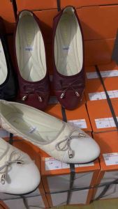 DHENNA Flatshoes Sepatu Wanita Balet Pita Motif Kotak Pas Untuk Kerja / HangOut OOTD