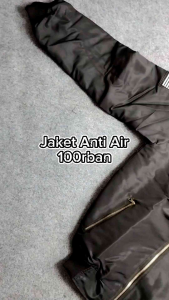 DENZEL DZ 130 Jaket Bomber casual Pria Hitam