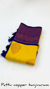 [PRE-ORDER] Soft Pattu Banarasi Copper Saree ( Delivery 15 days )