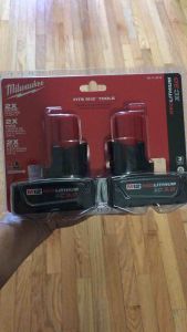Milwaukee M12 12-Volt Lithium-Ion XC Extended Capacity 3.0 Ah Battery Pack (2-Pack)