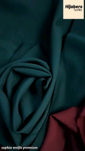 HijabersTex 1/2 Meter Kain WOLFIS PREMIUM SOPHIA / BARBARA SILK