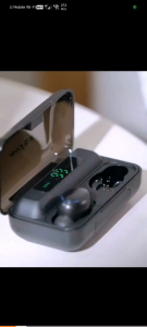 F9 Earbuds Wireless Earphone Bluetooth 5.0 Headset Waterproof Touch Control LED Digital Display With Microphone 2200mAh Charger Box真无线运动蓝牙耳机降噪双耳入耳式耳塞迷你可爱苹果华为安卓通用