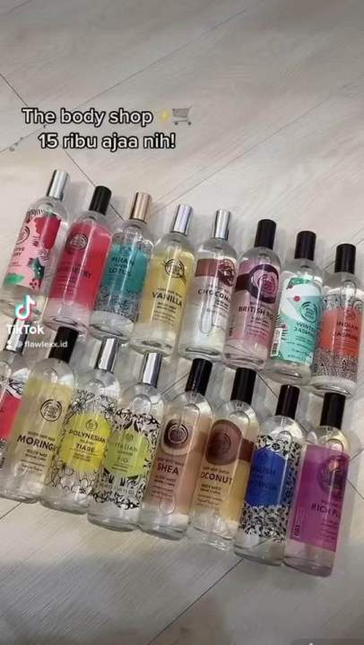 PARFUM BODY MIST SHOP 100ml EXTRA BUBBLE Parfum Cewek Tahan