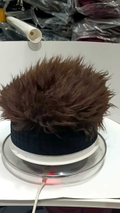 Topi Rambut Palsu Cosplay Anime Topi ANAK-ANAK Pria Topi Bulu Viral