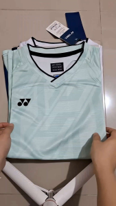 Baju kaos jersey yy 3319 olahraga pria badminton bulutangkis import go
