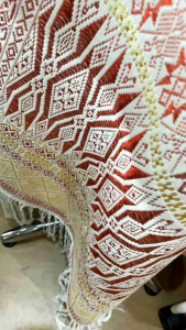 Songket Pengantin Tumtuman Full Kristal Tanpa Sambung Mahamajuf2