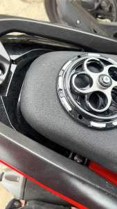 COVER KIPAS SPINNER RADIATOR MODEL KEMBANG PNP VESPA SPRINT PRIMAVERA LXS125 FIZ R RX KING BEAT VARIO SCOOPY MIO NMAX AEROX LEXI DLL COVER KIPAS SPINNER SPINNER MOTOR BAHAN FULL ALMUNIUM