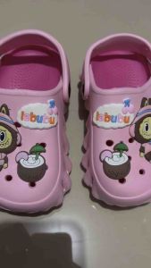 Sendal baim anak perempuan tali belakang labubu viral cute