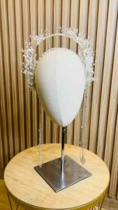 Mahkota wedding headpiech model natasya juntai viral